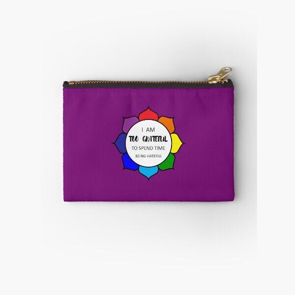 Item preview, Too Grateful To Be Hateful - Purple designed and sold by 4wordsmovement.