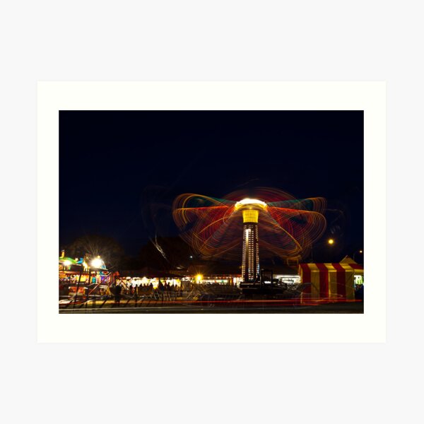 Rye Carnival 2010 Hurricane ride #2 Art Print