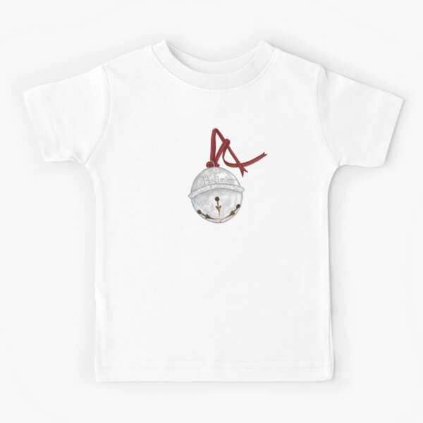 I Believe - Polar Express Bell Kids T-Shirt