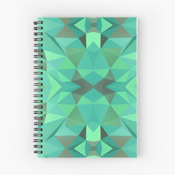 Item preview, Turquoise Polygonal Pattern designed and sold by erythrina.