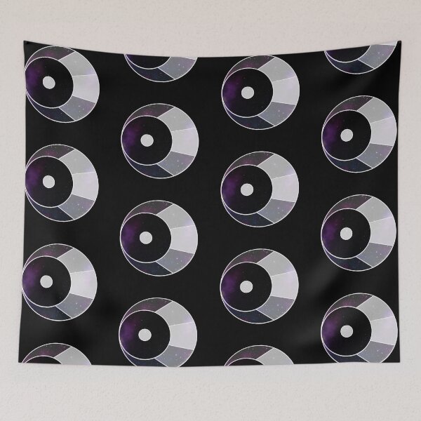 Item preview, Waning Crescent Moon (black and white) designed and sold by Enter-The-Darkside.