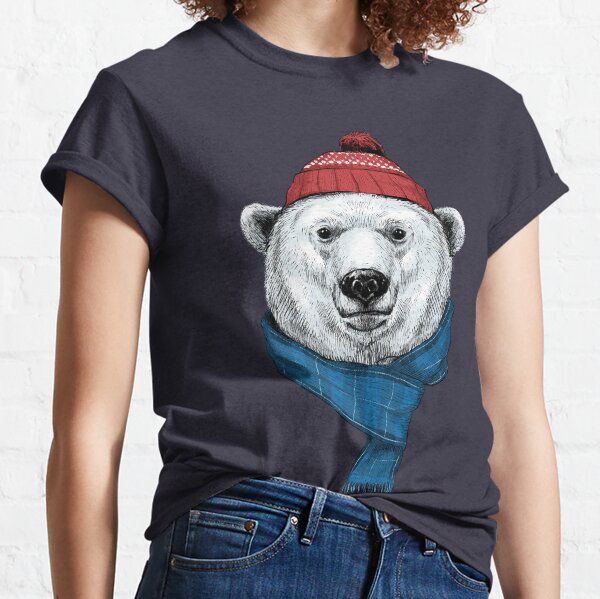 The Mountain Child Youth Medium Polar Bear Cubs Unisex T-Shirt NH