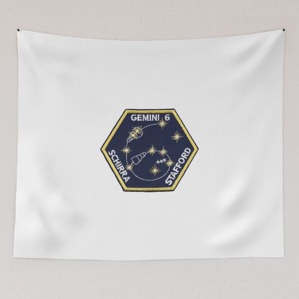 Item preview, Gemini 6 NASA Astronaut Mission Patch designed and sold by jutulen.