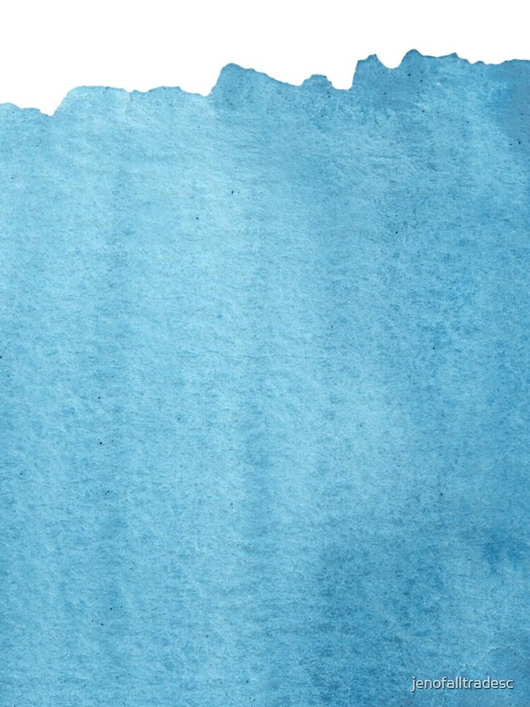 Blue Watercolor brush stroke (small) by jenofalltradesc