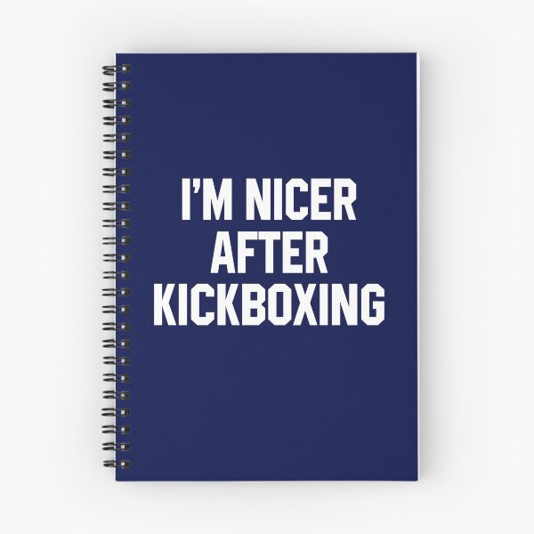 Item preview, I'm Nicer After Kickboxing designed and sold by STdesigns.