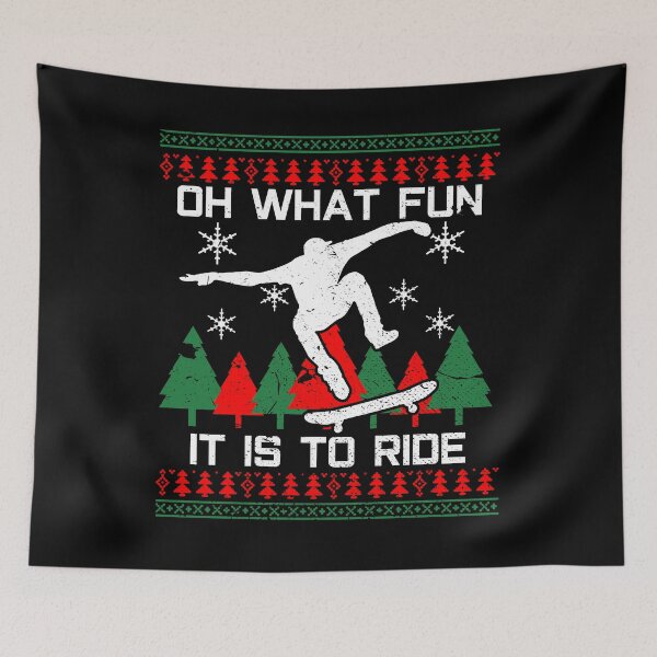 Item preview, Skateboarder Christmas designed and sold by 4tomic.