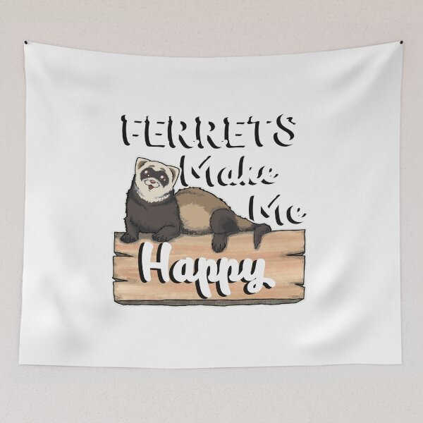 Artikelvorschau, Ferrets "Make me Happy" entworfen und verkauft von Kentala.