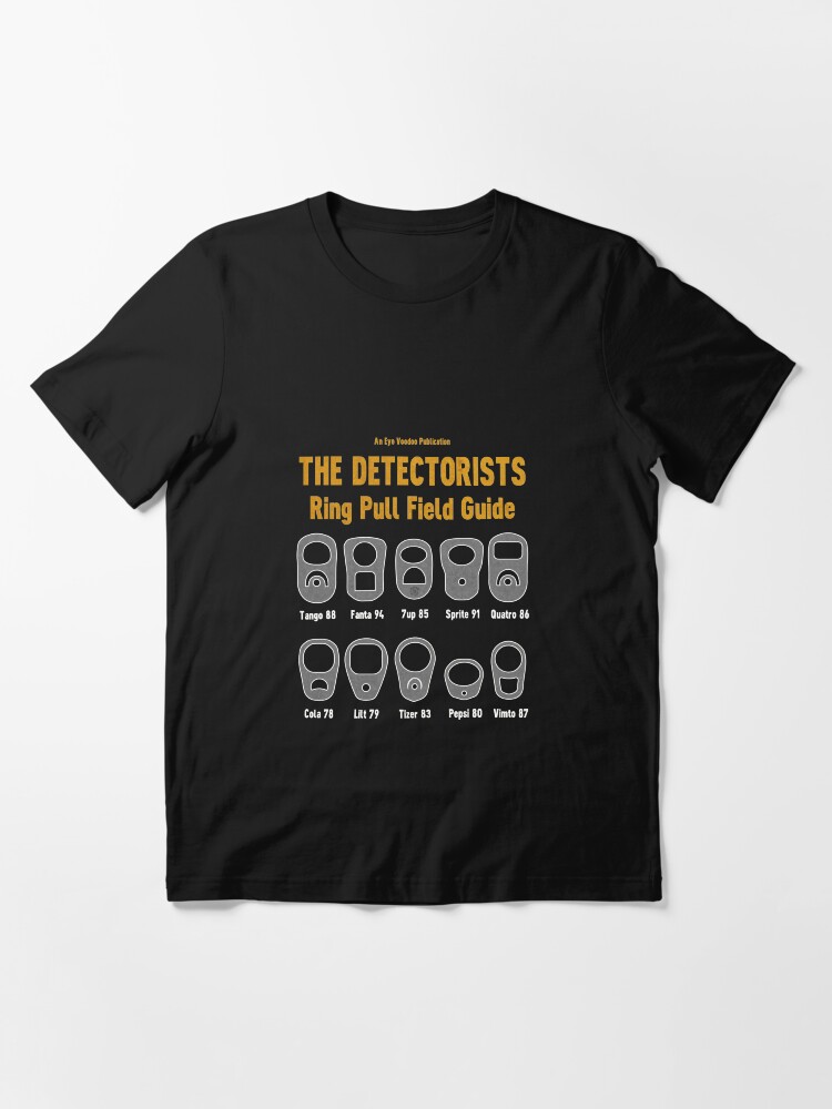 Alternate view of Detectorists Ring Pull Field Guide by Eye Voodoo Essential T-Shirt