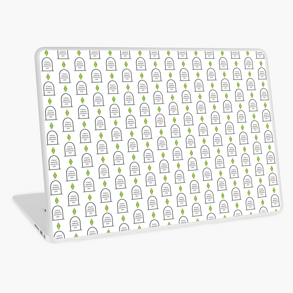 The Sims Money Cheat Code Laptop Skin for Sale by amzyydoodles