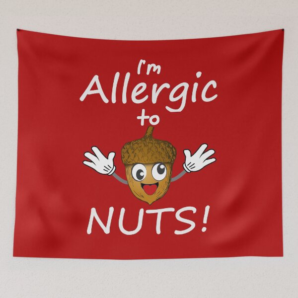 Item preview, Allergist Allergy Pun Allergic to Nuts Funny Allergies designed and sold by KatesFunnyArt.