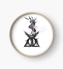 Harry Potter phoenix voldemort tattoo Clock