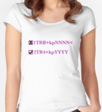Tango Romantica KeyPoints Tailliertes Rundhals-Shirt