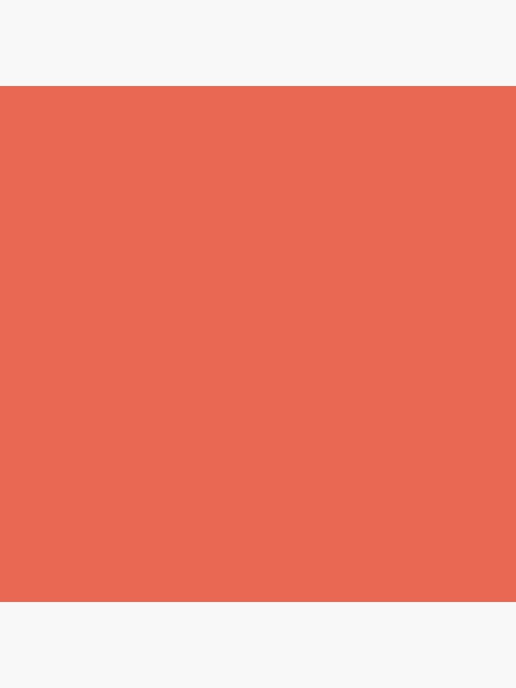 Thumbnail 4 von 4, Uhr, Einfarbige Pantone-Farbe des Jahres Living Coral 16-1546 designt und verkauft von PIPAArtHomeDeco.