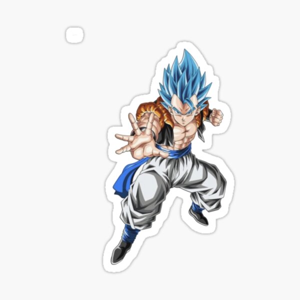 Gogeta SSJ5 (Tricking) Sticker by matthieu jouannet