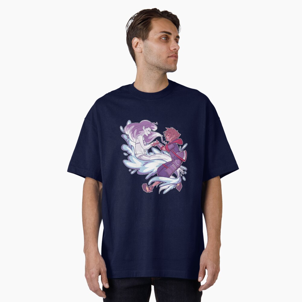 Vista previa del artículo con la obra «Camiseta oversize», diseñado y vendido por DaPandaBanda.