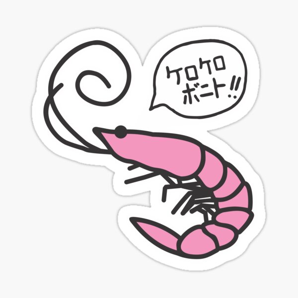 Flamingo Pattern Stickers Redbubble - shrimp song roblox roblox jojo