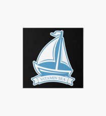 Sailing sailboat gift sailor ship lake yacht Art Board