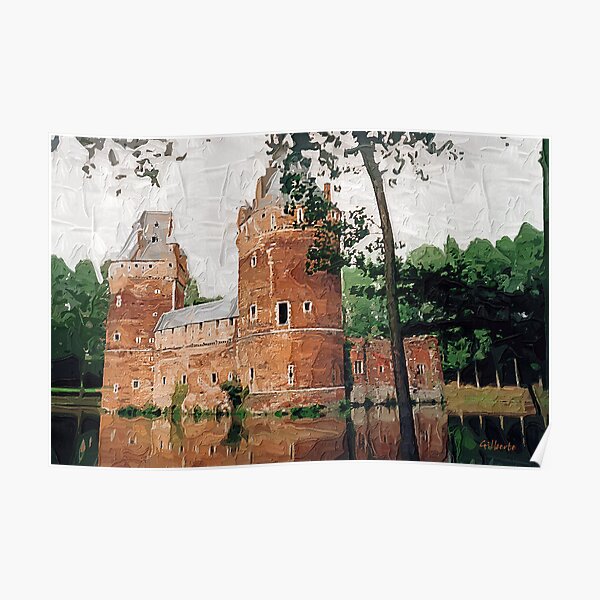Beersel Castle - Belgium Poster