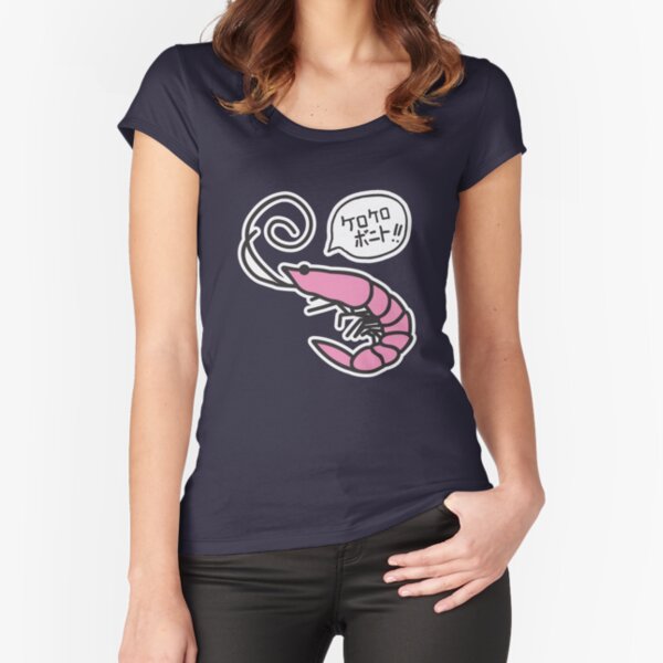 SHRIMP Says KERO Fitted Scoop T-Shirt