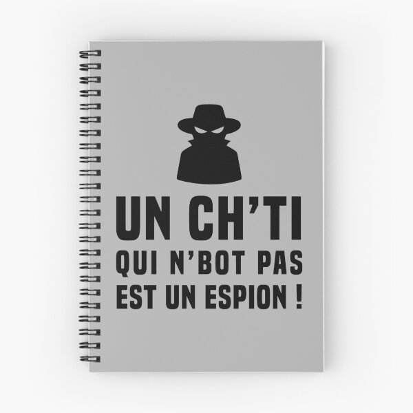 Item preview, A Ch'ti who is not a spy! designed and sold by humour-chti.