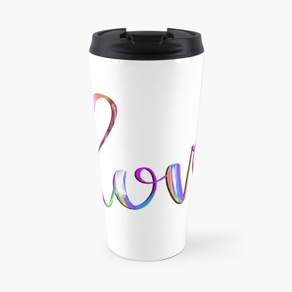 Colorful Love Travel Mug