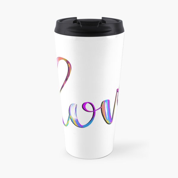 Colorful Love Travel Mug