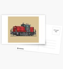 Diesel locomotive Postcards