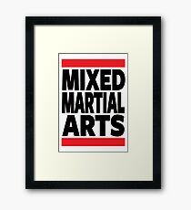 Mixed Martial Arts Framed Print
