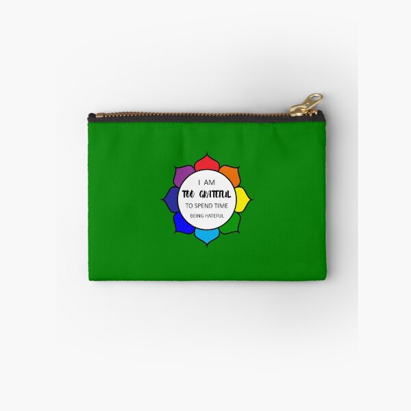 Item preview, Too Grateful To Be Hateful - Green designed and sold by 4wordsmovement.