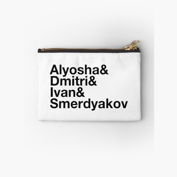 Item preview, Dostoevsky The Brothers Karamazov Character List: Alyosha & Dmitri & Ivan & Smerdyakov designed and sold by kierkegaard.