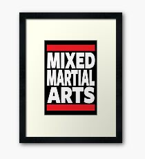 Mixed Martial Arts Framed Print