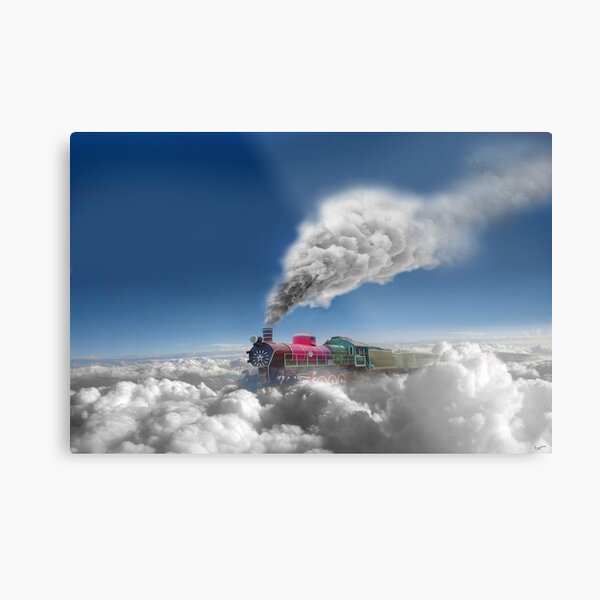 Sky Express Metal Print