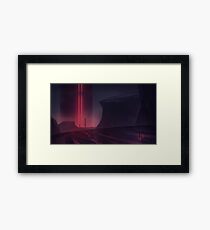Le monolithe rouge Impression encadrée