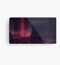 The red monolith Metal Print