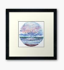 Sunset Ocean Sky | Paperness Framed Print