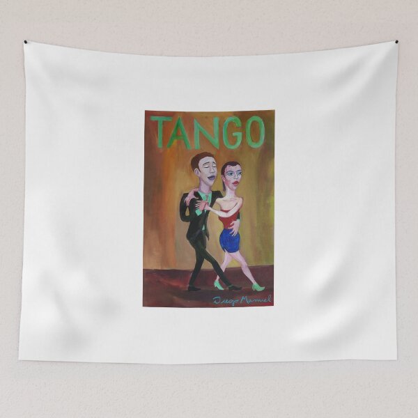 Item preview, Milongueros tango dancers 4 designed and sold by Diego Manuel Rodriguez.