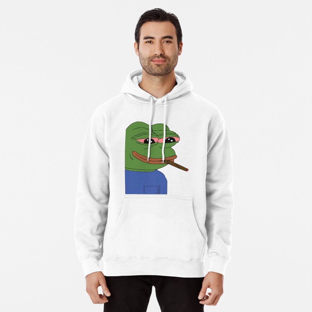 Pepe the frog online supreme hoodie