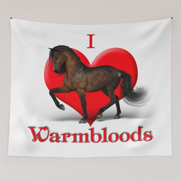 Item preview, I love Warmblood Horses designed and sold by Rae134.