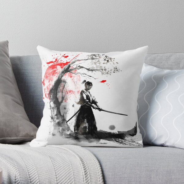 Samouraï japonais Coussin