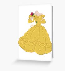 Beauty and the Beast Greeting Card