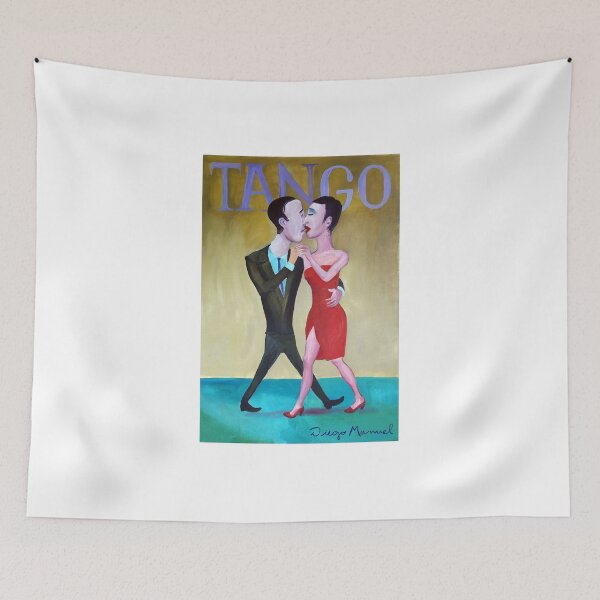 Item preview, Milongueros tango dancers 2 designed and sold by Diego Manuel Rodriguez.