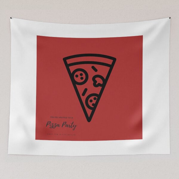 Item preview, Pizza lovers at pizza party designed and sold by FrancescaNasta.