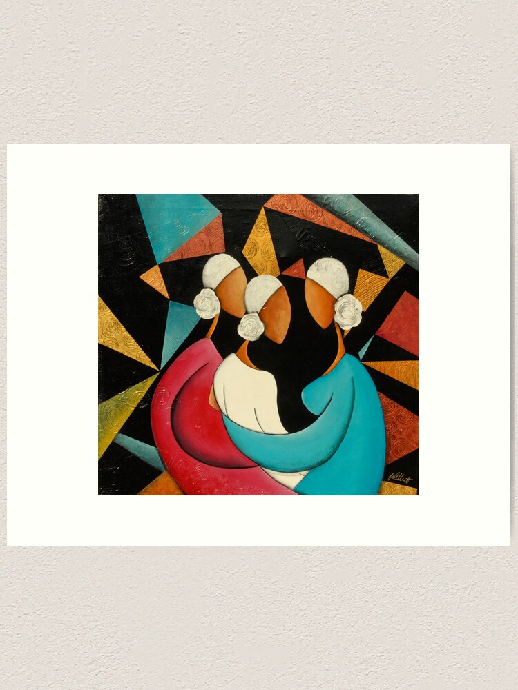 Alternate view of Hope Faith and Charity Art Print