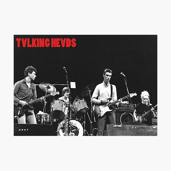 Talking Heads Photographic Print