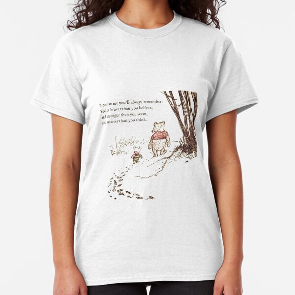 You are BRAVE (transparent background) Classic T-Shirt
