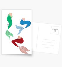 Mermaid tails Postcards