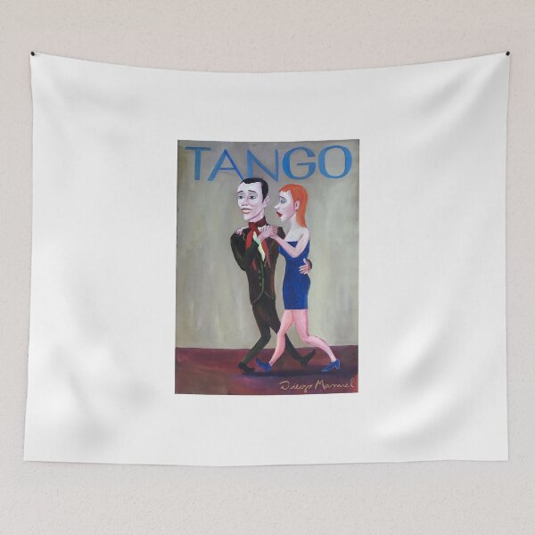 Item preview, Milongueros tango dancers 1 designed and sold by Diego Manuel Rodriguez.