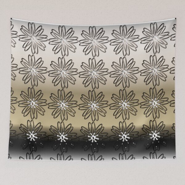 Item preview, Gold & Silver Floral Design - Metallic Finish  designed and sold by Sapphire-X.