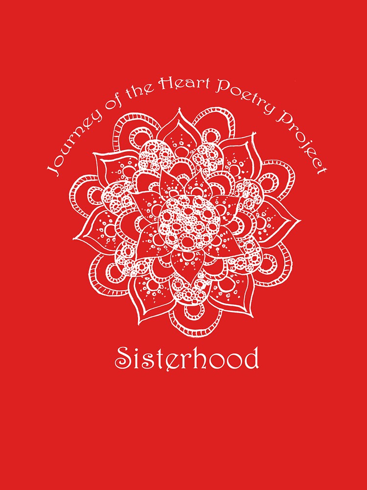 Sisterhood Mandala in White by Poetryproject