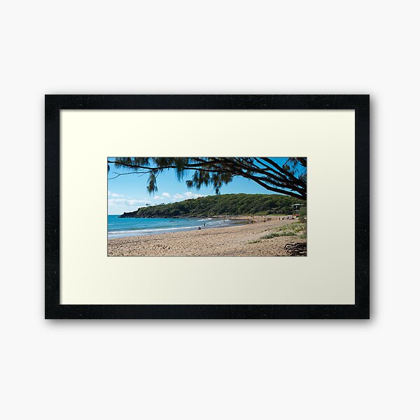 Agnes Water Beach, Queensland, Australia Framed Art Print